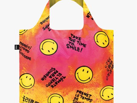 LOQI Reusable Tote Bag – Smiley Take The Time to Smile Cheap