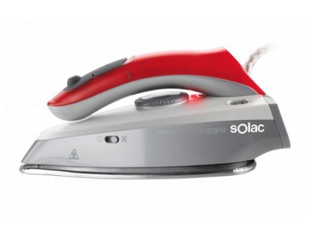 Steam Iron Solac PV1651 Viaggio 45 g min 1000W Red Grey Online Hot Sale