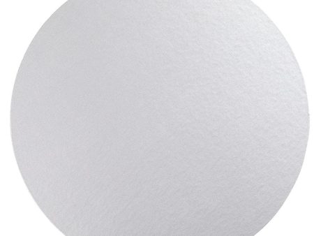 Caspari Luster Felt-Backed Round Placemat – Silver Discount