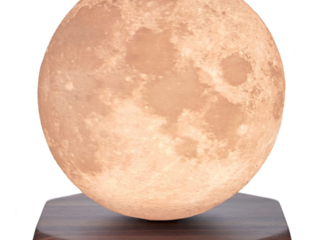 Smart LunaSpin Portable Self -Spinning 3D Printed Moon Lamp – 7  Fashion