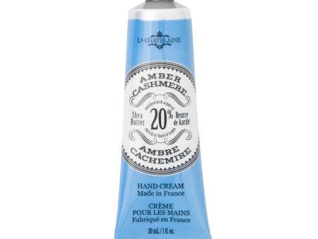 La Chatelaine Travel Size Hand Cream – Amber Cashmere For Discount