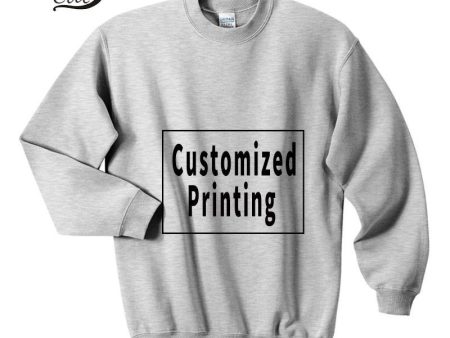 Lanmaocat Cotton Hoodie Men Women Custom Design Hoodie Sublimation Print Shirt Long Sleeve Personal Design XXL Free Shipping For Sale