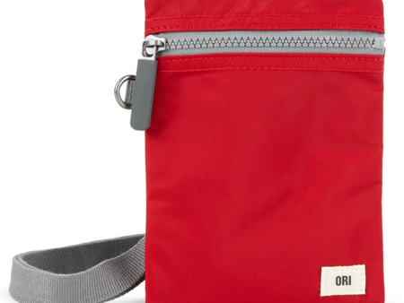 ORI Chelsea Recycled Nylon Crossbody Extra Pocket Bag – Cranberry Online Sale