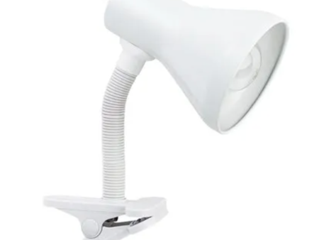 LED Goose Neck Clip Lamp – White – 10.25  For Discount