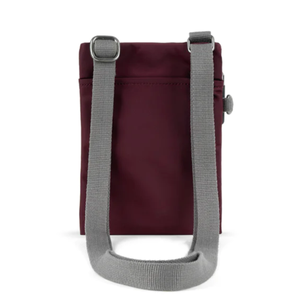 ORI Chelsea Recycled Nylon Crossbody Extra Pocket Bag – Plum on Sale